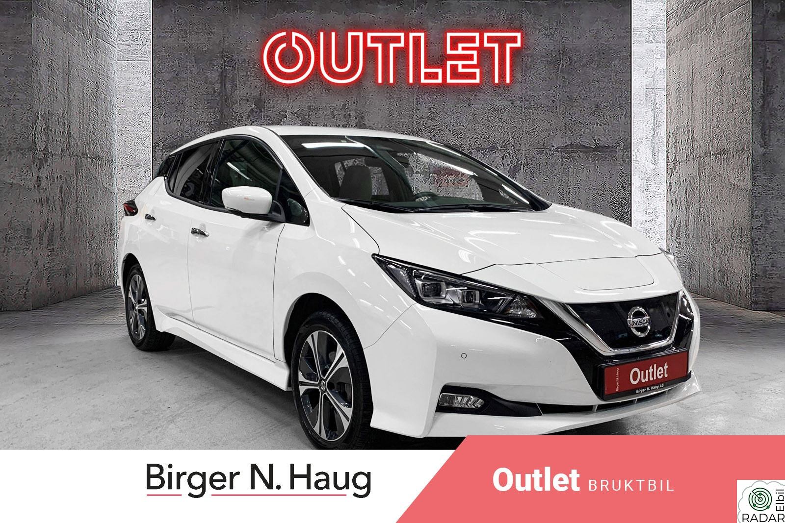 NISSAN LEAF 62kWh 62kWh e+ N-Connecta DELSKINN/360CAM/APPSTYRING/LED+++