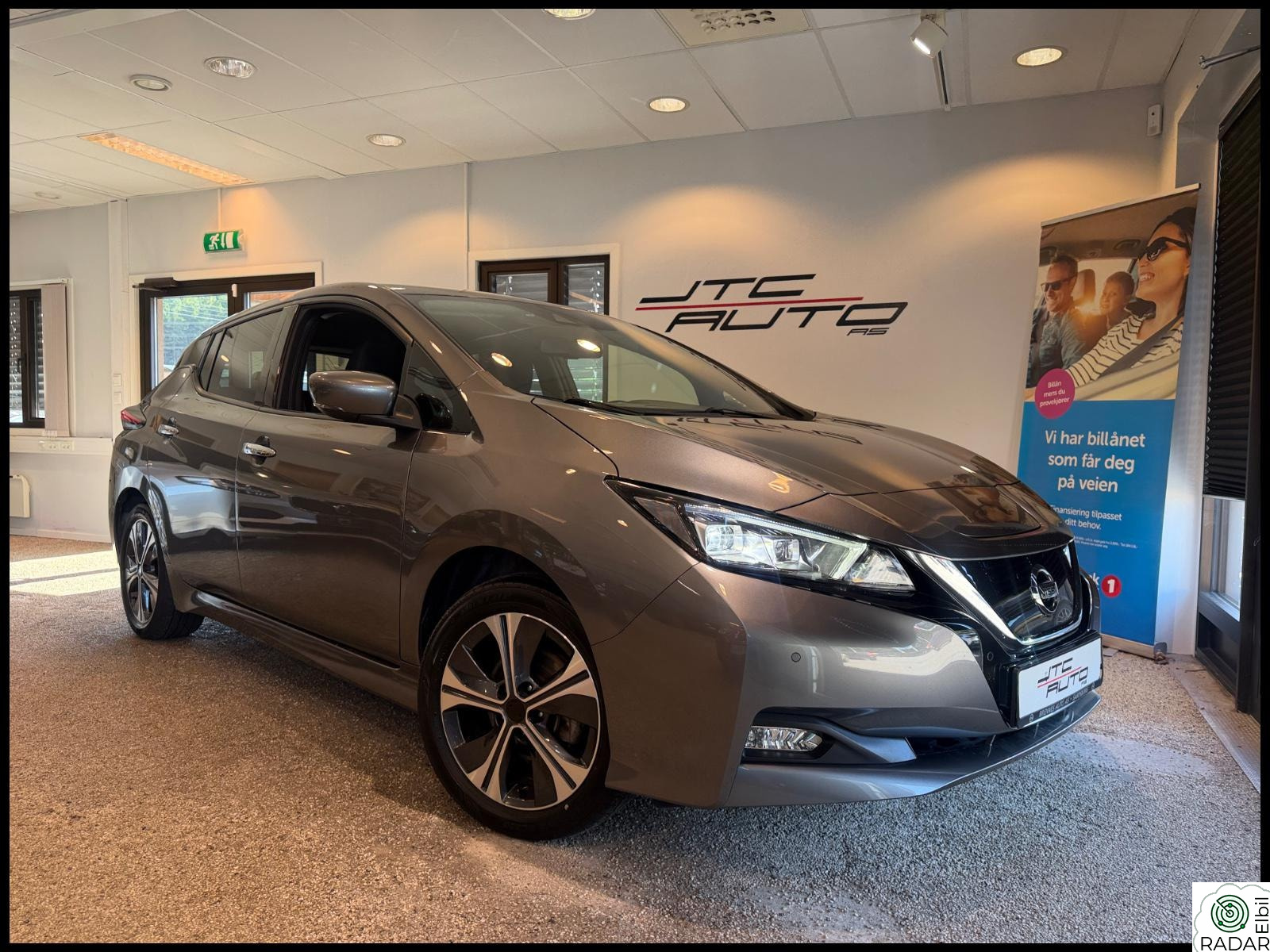NISSAN LEAF 62kWh 62kWh / 8 nye dekk! / 1 eier / 360 kamera / Acc