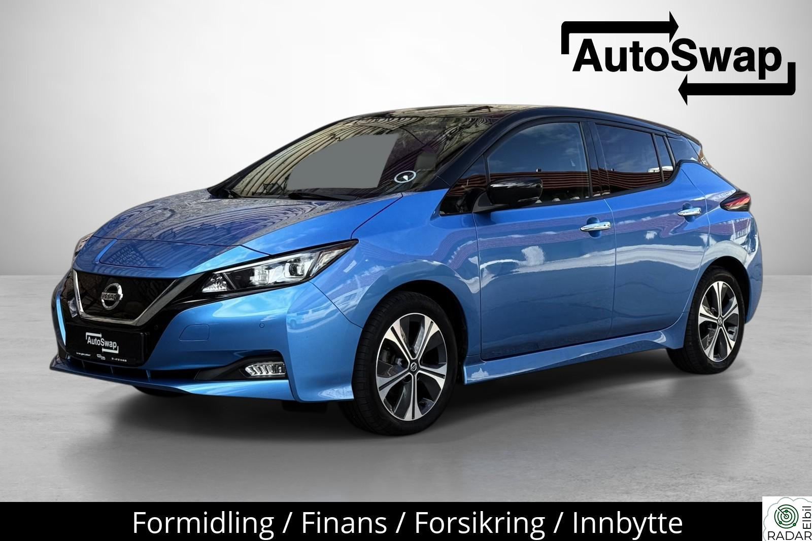 NISSAN LEAF 40kWh 40kWh Norsk/LED/AdaptivCruise/270km/Delskin/Velhold/S+V