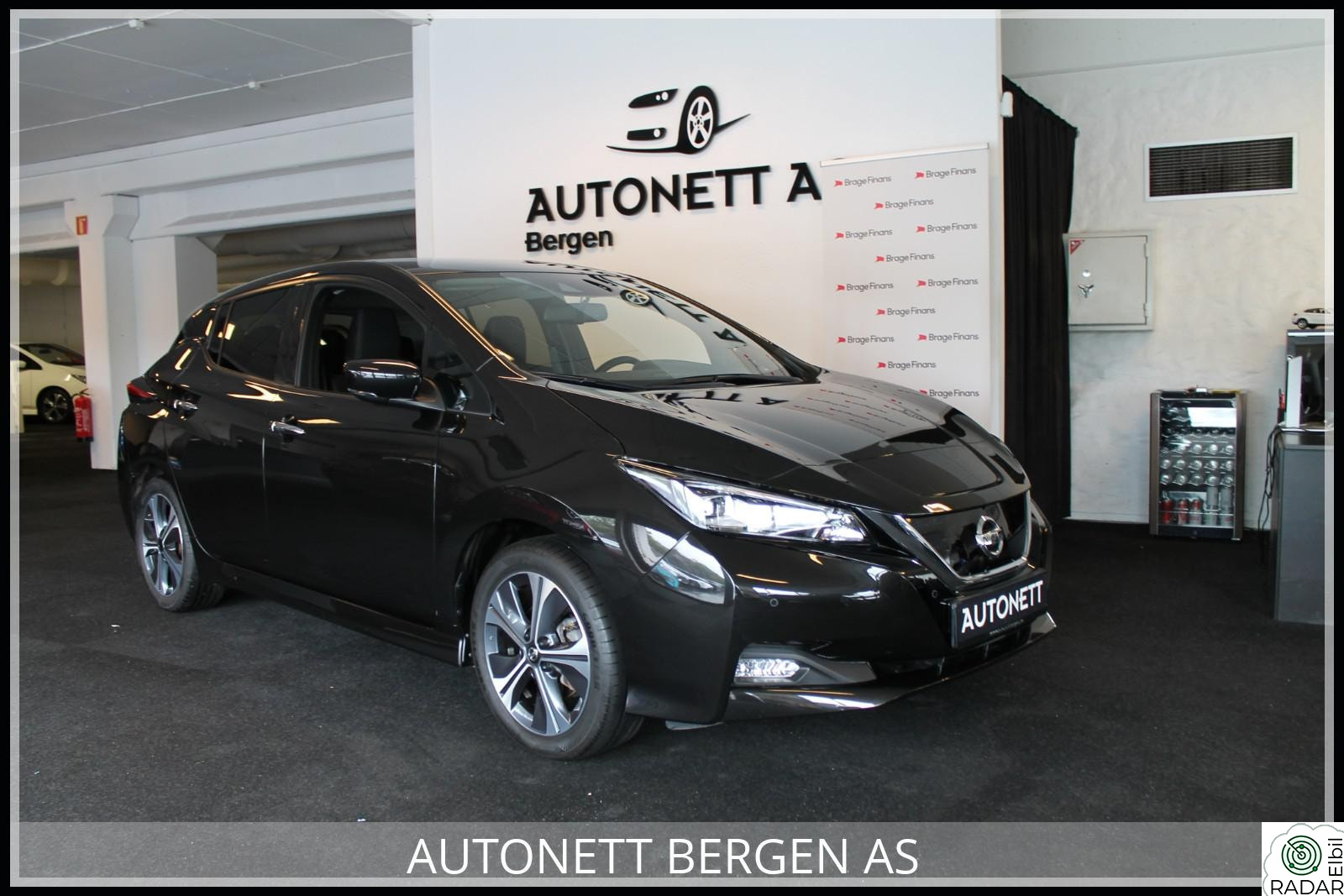 NISSAN Leaf 40kWh N-CONNECTA,V-PUMPE,360KAM,DAB+,2 SETT HJUL++