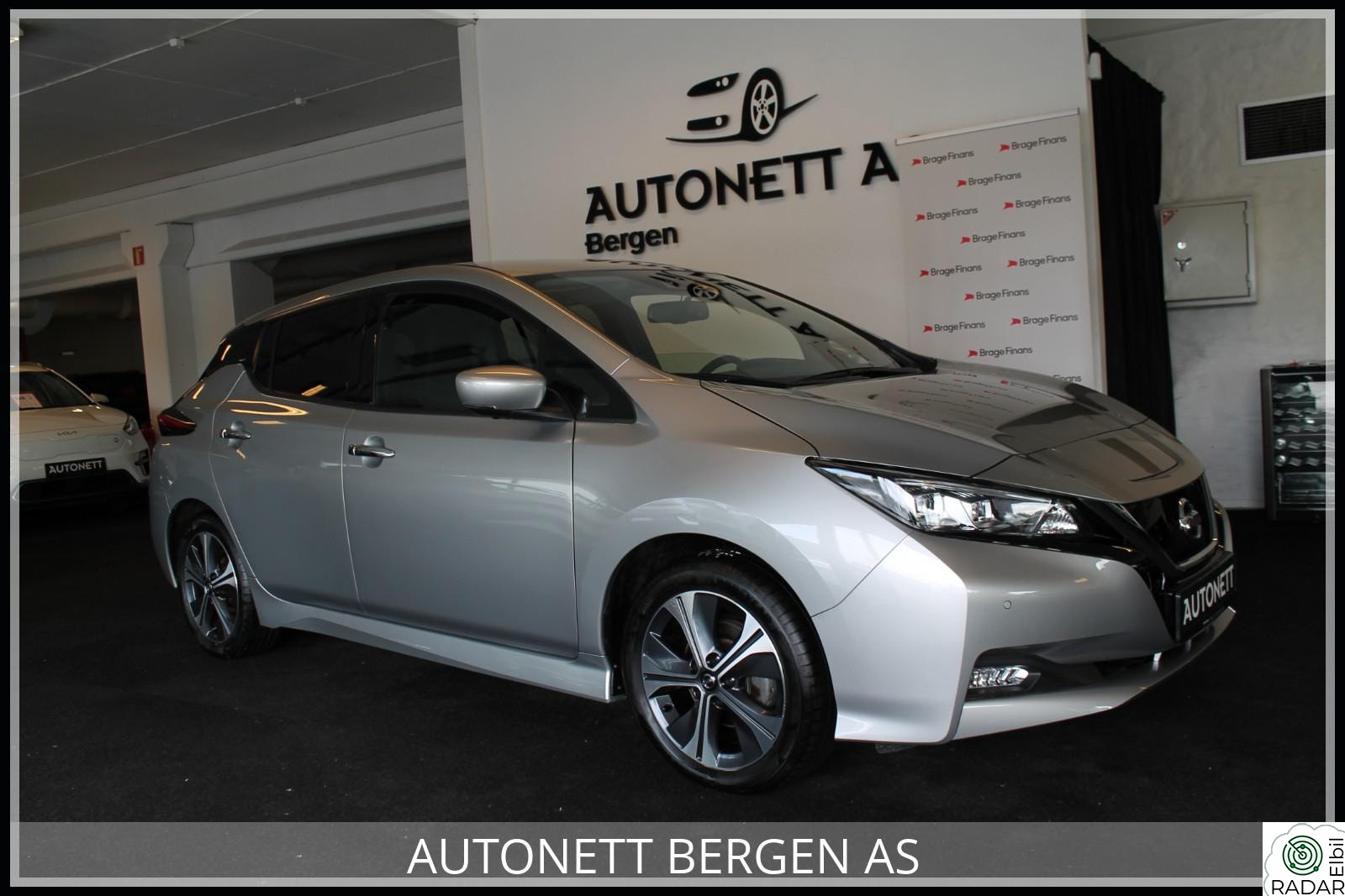 NISSAN Leaf 40kWh N-CONNECTA,VARMEPUMPE,360KAM.DAB,EU OK TIL MARS 2028!!