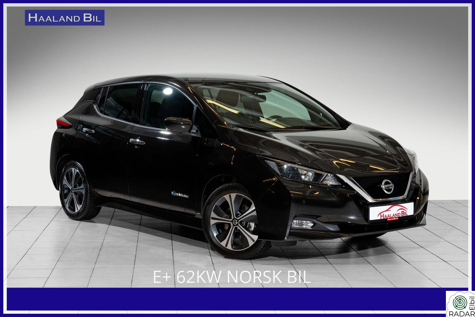 NISSAN LEAF 62kWh 62KW E+ N-CONNECTA NORSK BIL 200 000 KM GARANTI