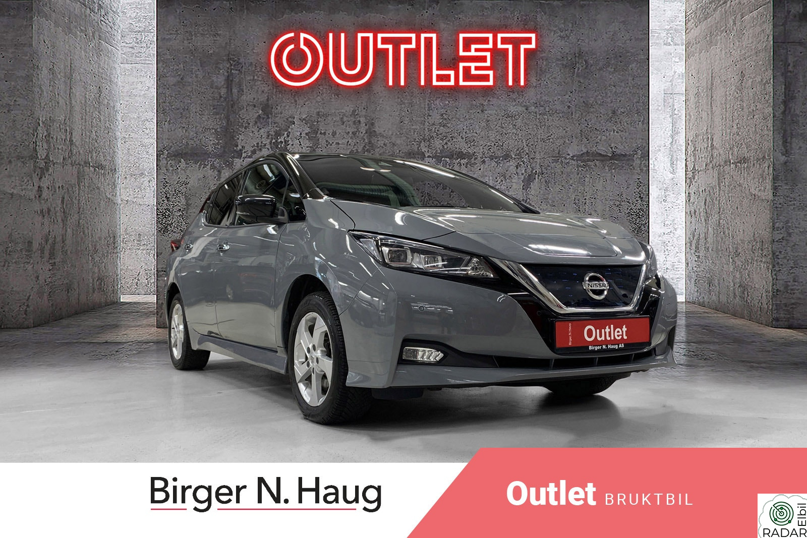 NISSAN LEAF 62kWh 62kWh e+ N-Connecta /OUTLET/ACC/360KAM/RATTVARMER/
