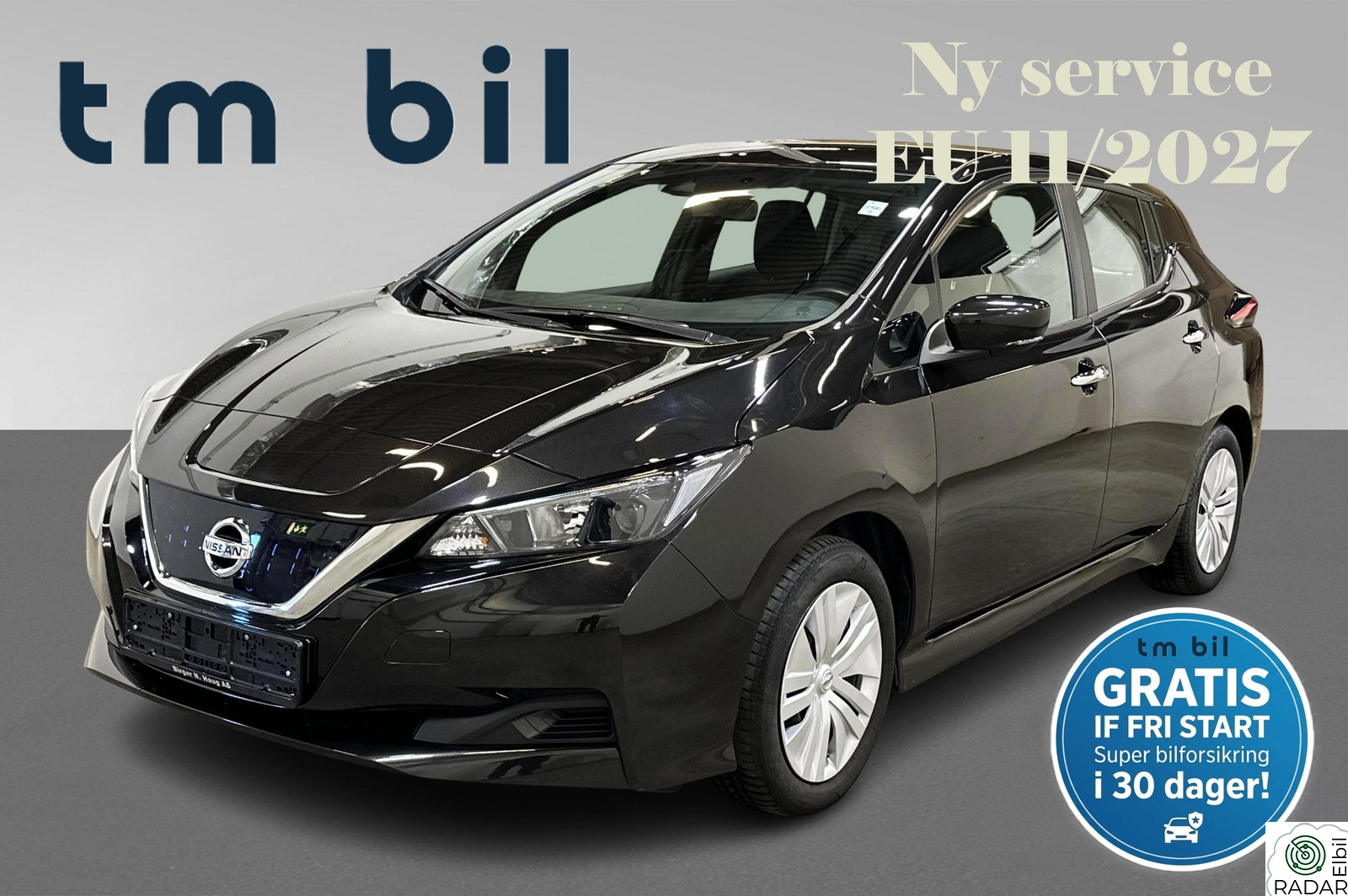 NISSAN LEAF 40kWh 40kWh 1 eier Ny service EU 11/27 Nybilgaranti