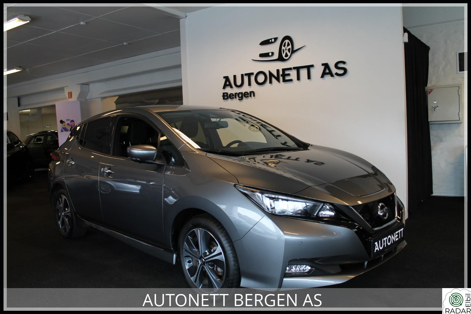 NISSAN Leaf 40kWh N-CONNECTA,VARMEPUMPE,360KAMERA.DAB+,2 SETT HJUL+++
