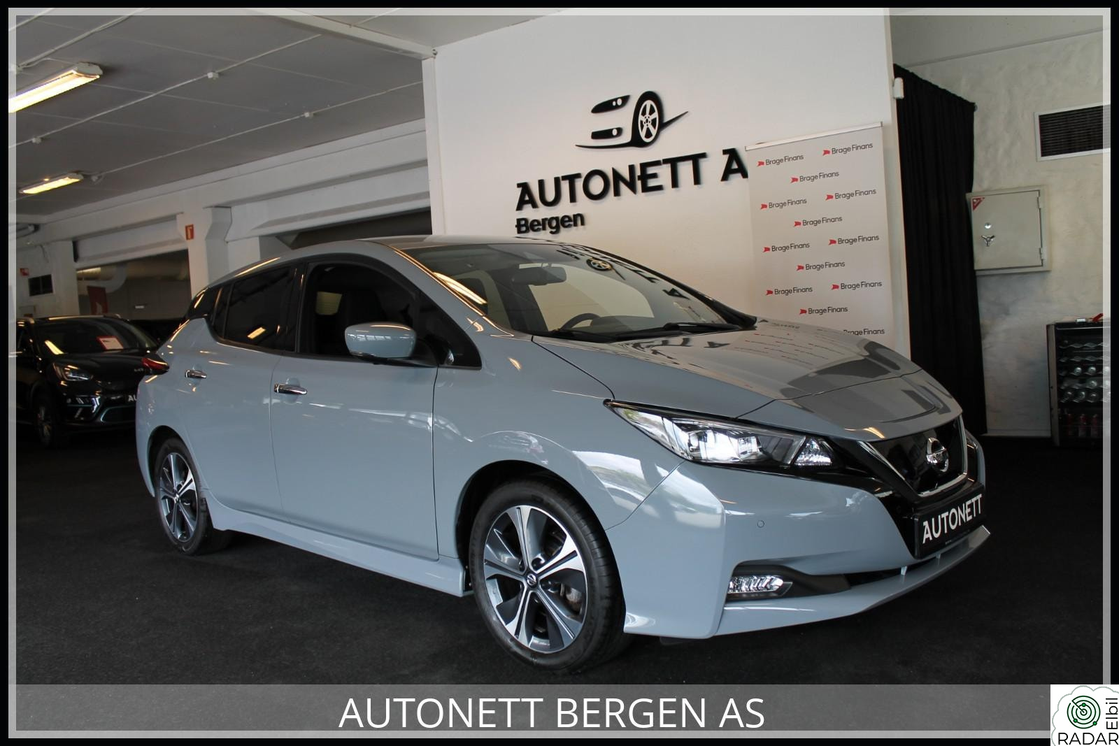 NISSAN Leaf 40kWh N-CONNECTA,V-PUMPE,360KAM,DAB+,2 SETT HJUL++