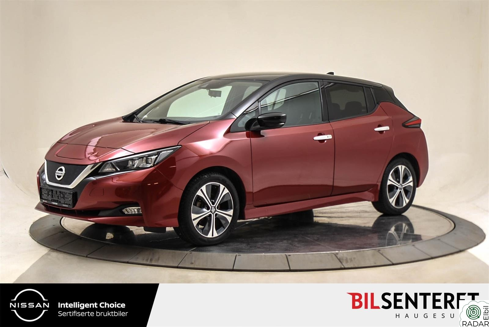 NISSAN LEAF 40kWh Tekna 40kWh 360 kamera, navi, skinnseter