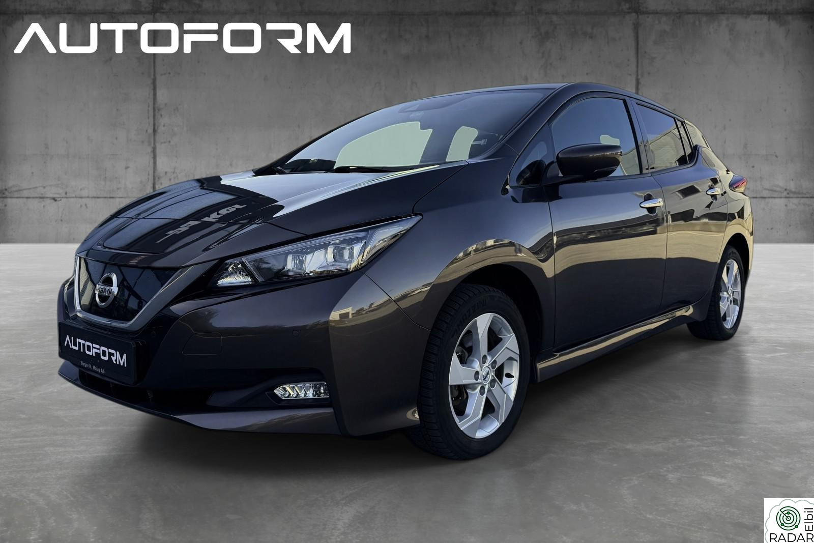 NISSAN Leaf 62kWh e+| 62kWh| 385 km| Delskinn| 360 kamera| Navi| ACC|