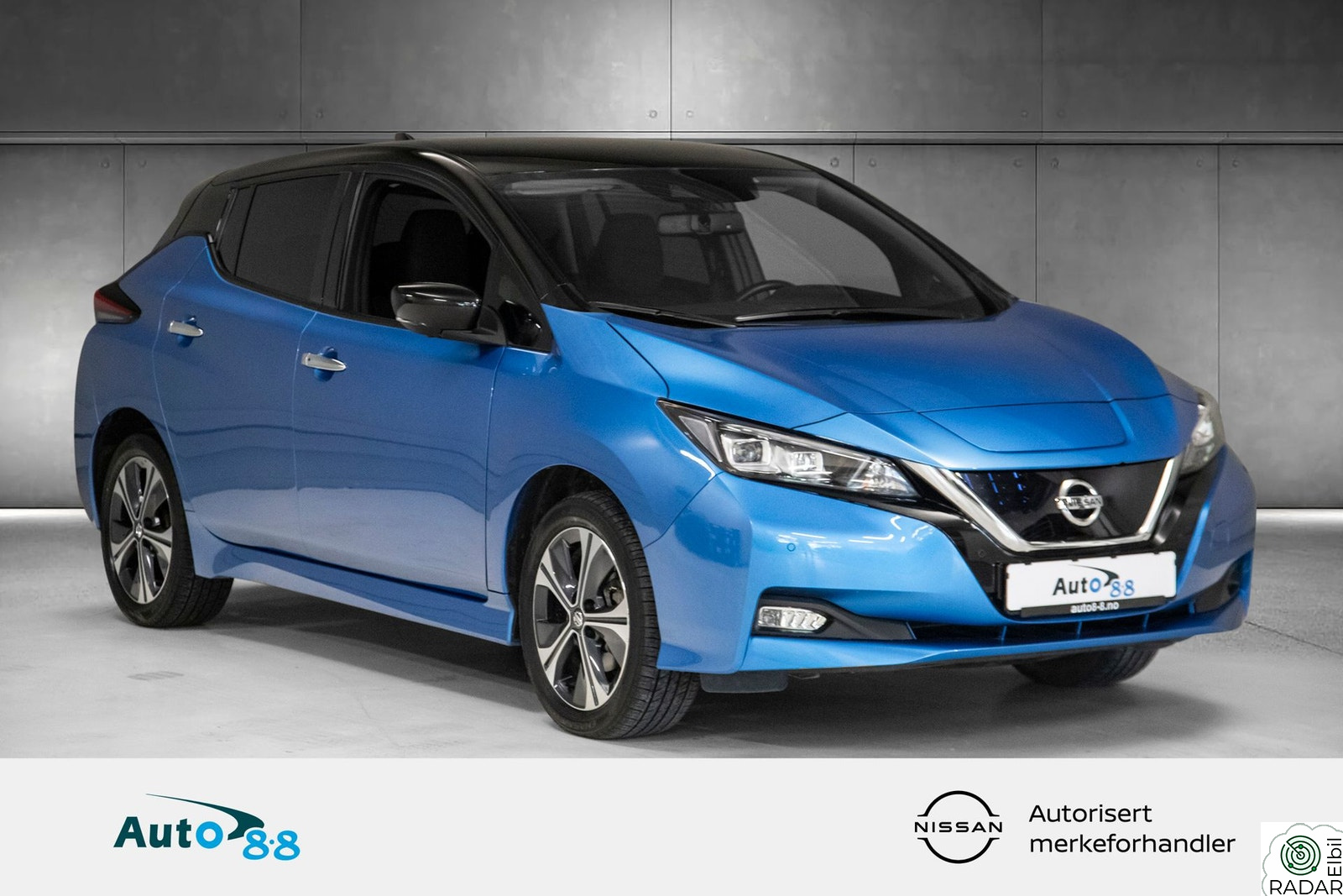 NISSAN LEAF 62kWh 62 kWh / BLIS / ACC / DAB+ / VARMEPUMPE / KAMERA /