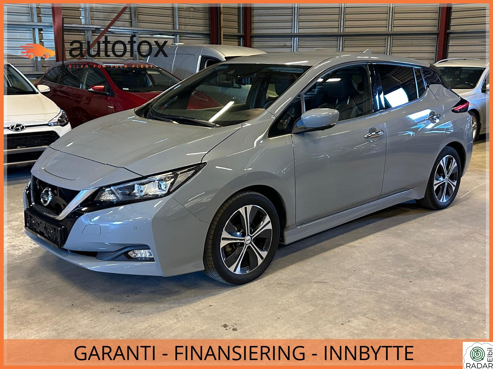 NISSAN Leaf 40kWh Tekna/40KW/360/ACC/Helskinn/Bose/Servicehist/NY EU/++