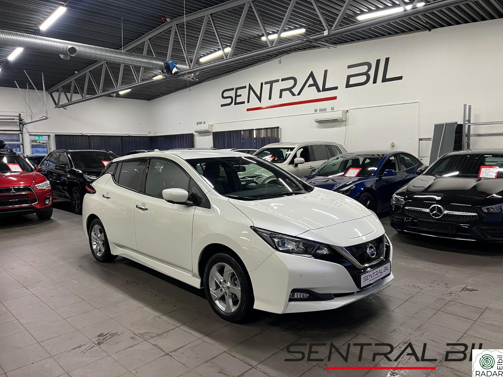 NISSAN LEAF 62kWh 62KWH/360KAM/DELSKINN/NAVI/RATTVARME/NORSK/1EIER++