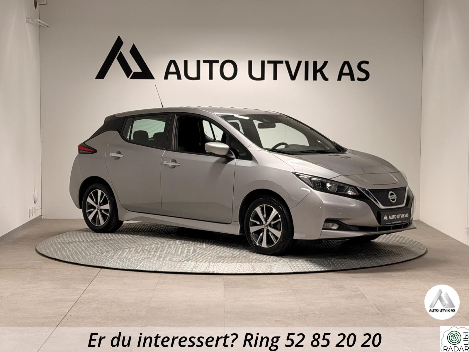 NISSAN LEAF 40kWh ACENTA/NY SERVICE/R.KAM/ACC/KEYLESS/DAB+/RATTVARME