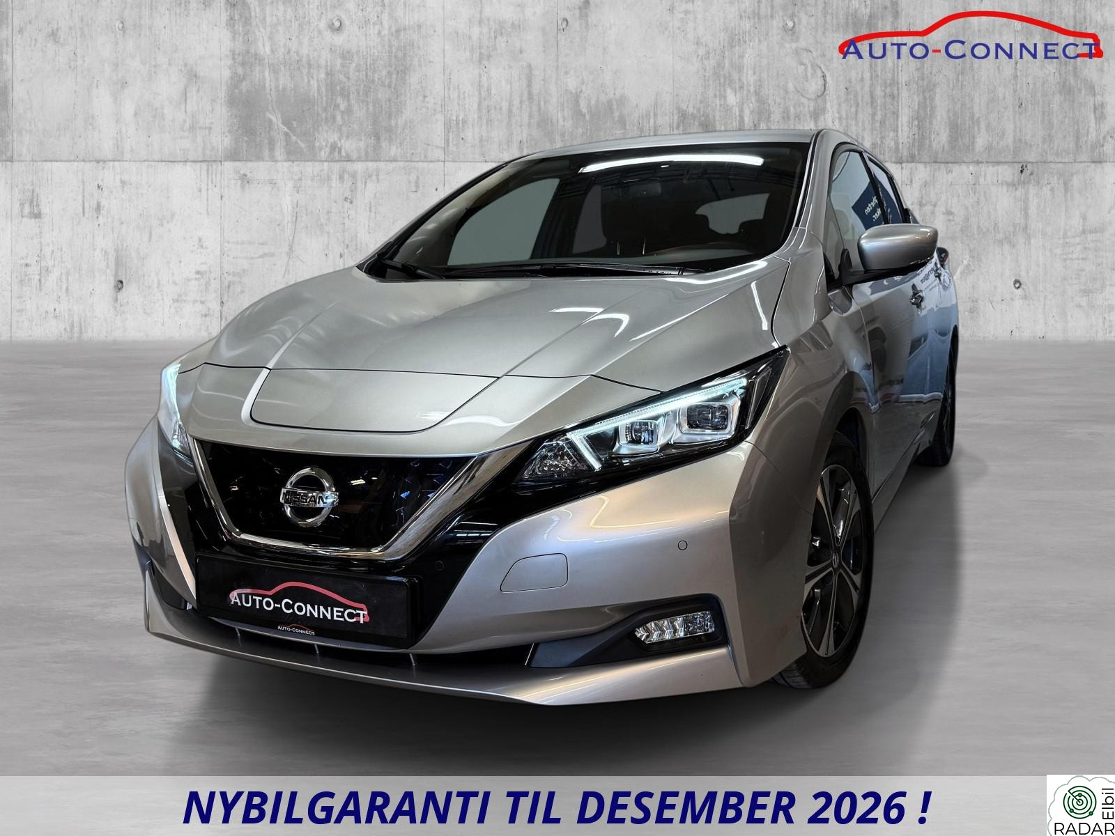 NISSAN LEAF 40kWh 40 KW/ NORSK/ NAVI/ KAMERA/ LED LYS/ ACC/ BLIND++