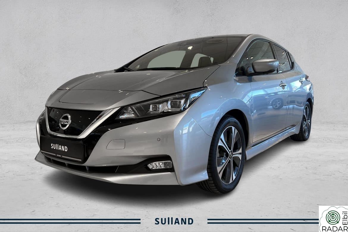 NISSAN LEAF 40kWh N-Connecta, 40kWh, Varmepumpe, 360-kamera++