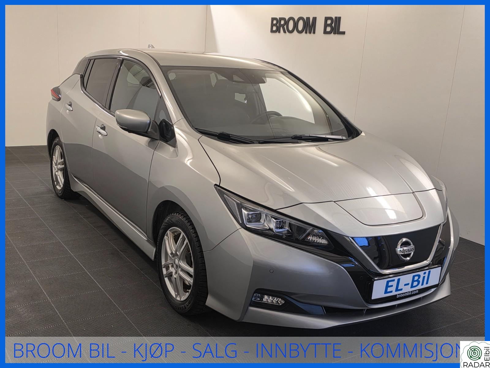 NISSAN LEAF 40kWh 150HK 270KM WLTP /ACC/360KAM/NYBILGARANTI/KUN 19500 KM!