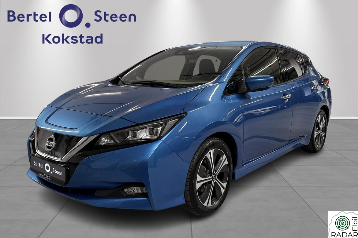 NISSAN LEAF 40kWh 360RYGGEKAMERA, NAVIGASJON, ADAPTIVE CRUISE