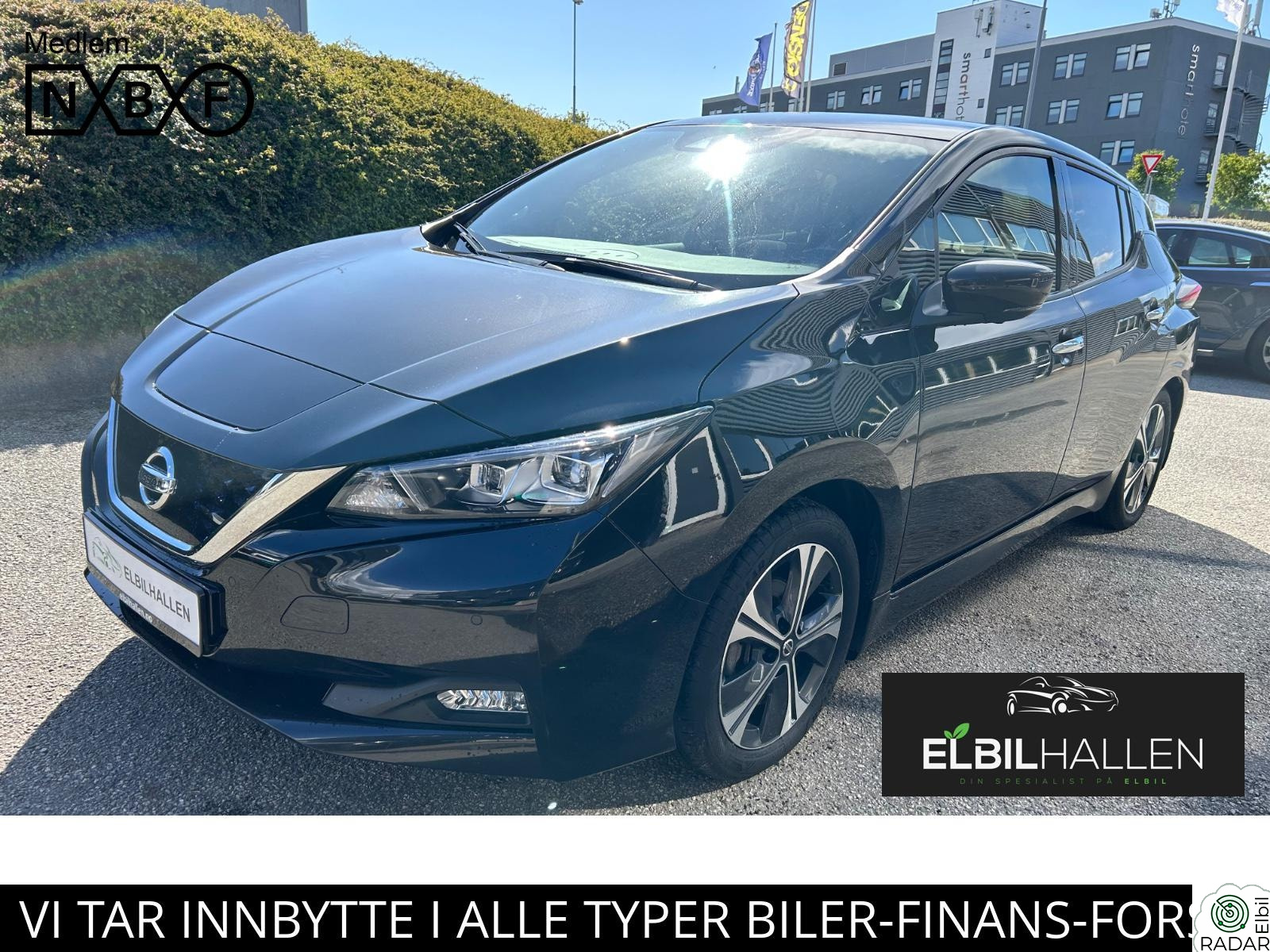 NISSAN LEAF 40kWh NORSK/N-CONNECTA/360 KAMERA/APPLE/NAVI/DAB/NY SERVICE+