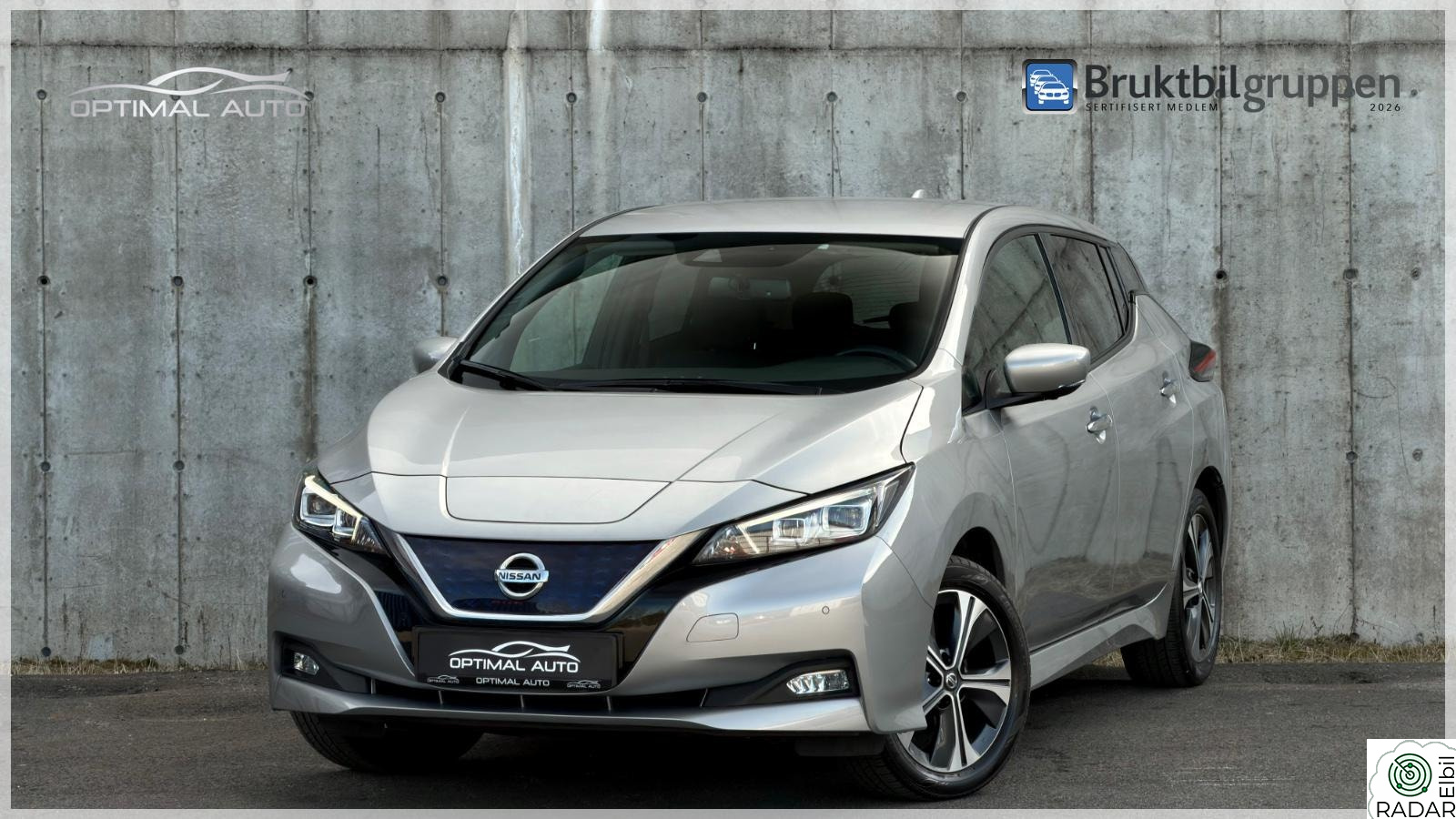 NISSAN LEAF 62kWh 62kWh N-Connecta/ACC/360Kam/EU 2027/Lav km/Garanti/++