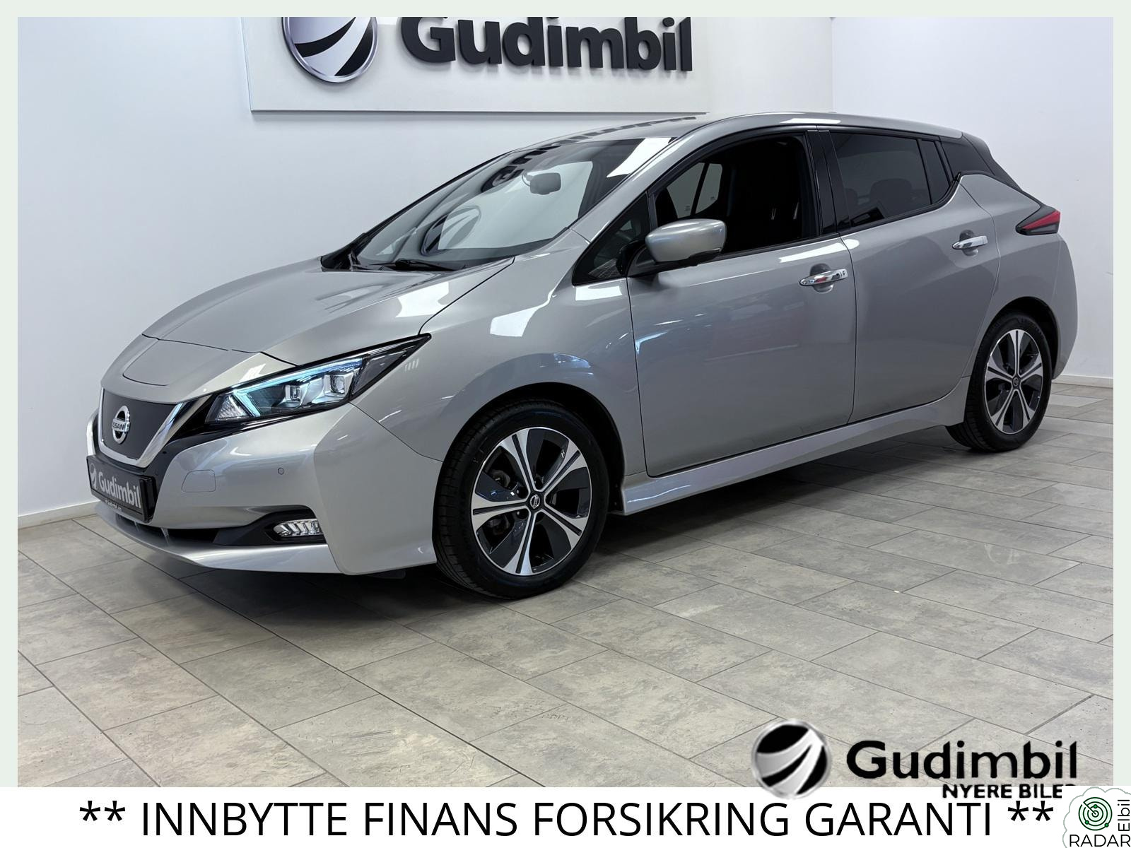 NISSAN LEAF 40kWh 40kW-150hk/270KM/ACC/NAVI/KAM/1 EIER/NYBILGARANTI/NORSK