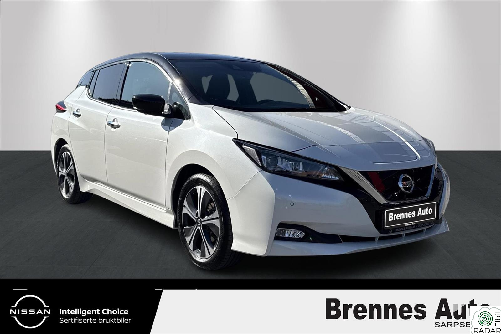 NISSAN LEAF 40kWh 40KWH Tekna med skinn, MEGET PEN