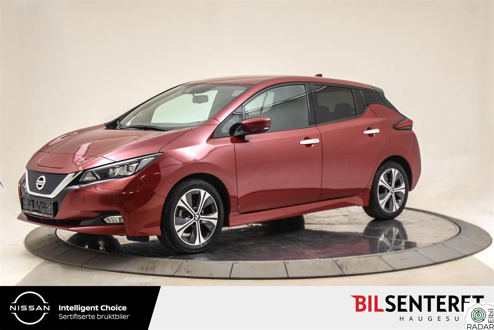 NISSAN LEAF 40kWh N-Connecta 40 KWT 360 kamera,Delskinn, Navi, Bose