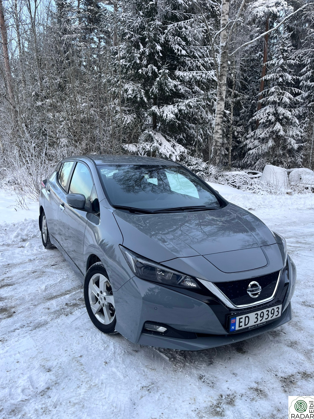 NISSAN LEAF 40kWh Leaf 40 kWh Acenta | 67 000 km | 360° | ACC | Nye dekk