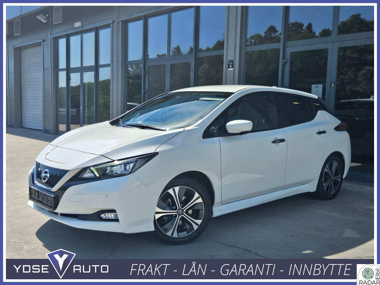 NISSAN Leaf 40kWh Tekna Navi Skinn ACC BOSE DAB Navi 360kam R.V EU 12/27
