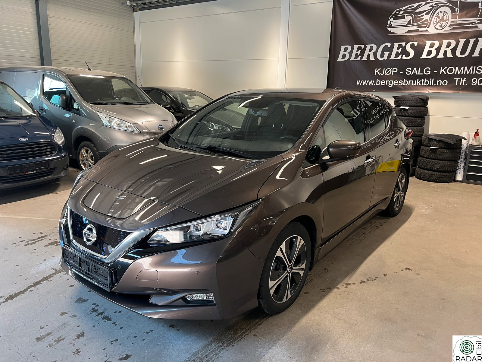 NISSAN LEAF 40kWh 40kWh N-Connecta 360g Ryggekamera Navi P sensor