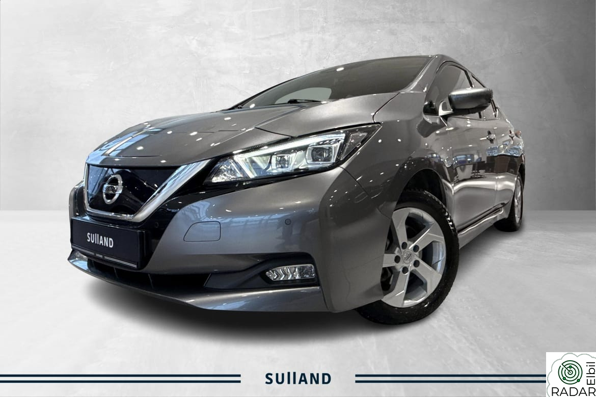 NISSAN LEAF 62kWh e+Tekna+62kWh lengre rekkevidde 385km/ACC/DAB+/Garanti