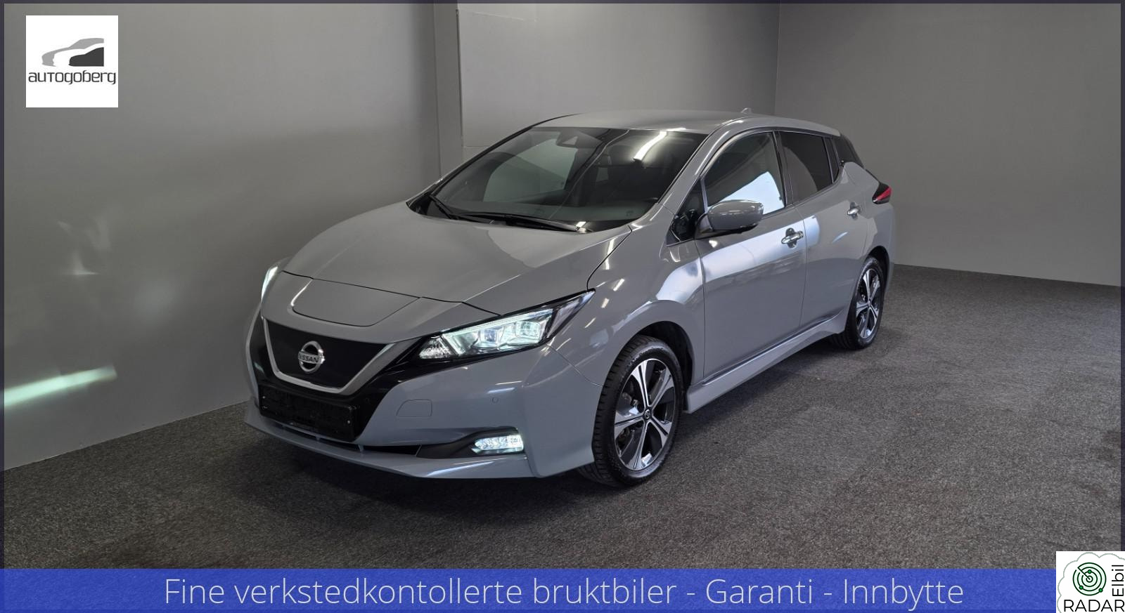 NISSAN LEAF 62kWh 62kWh | N-Connecta+ | ACC | 360 | LED | App | Norsk bil