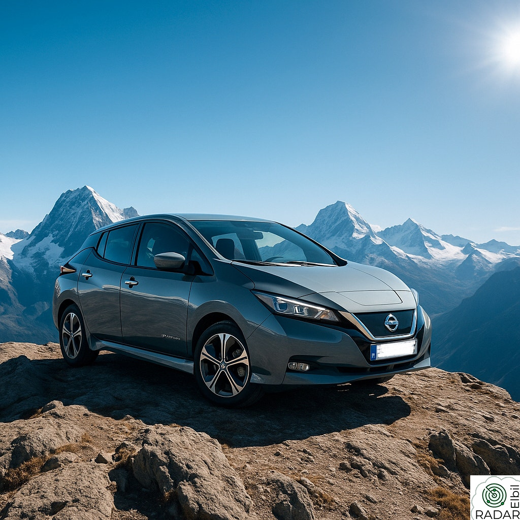 NISSAN LEAF 62kWh Nissan Leaf N-Connecta 62 kWh-1 Eier-Nardo Grå-Strøken