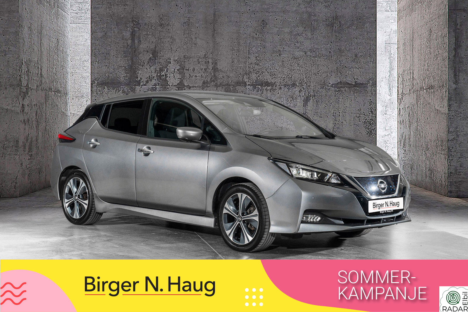 NISSAN LEAF 40kWh 40kWh N-Connecta SOMMERKAMPANJE: 1 ÅR EKSTRA GARANTI !