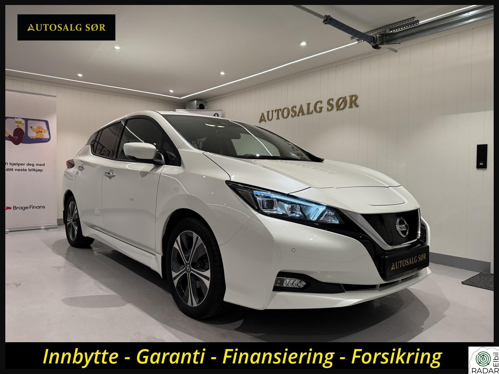 NISSAN LEAF 40kWh 40kWh Connecta/Hurtiglader/CarPlay/Pumpe/Navi/Keyless++
