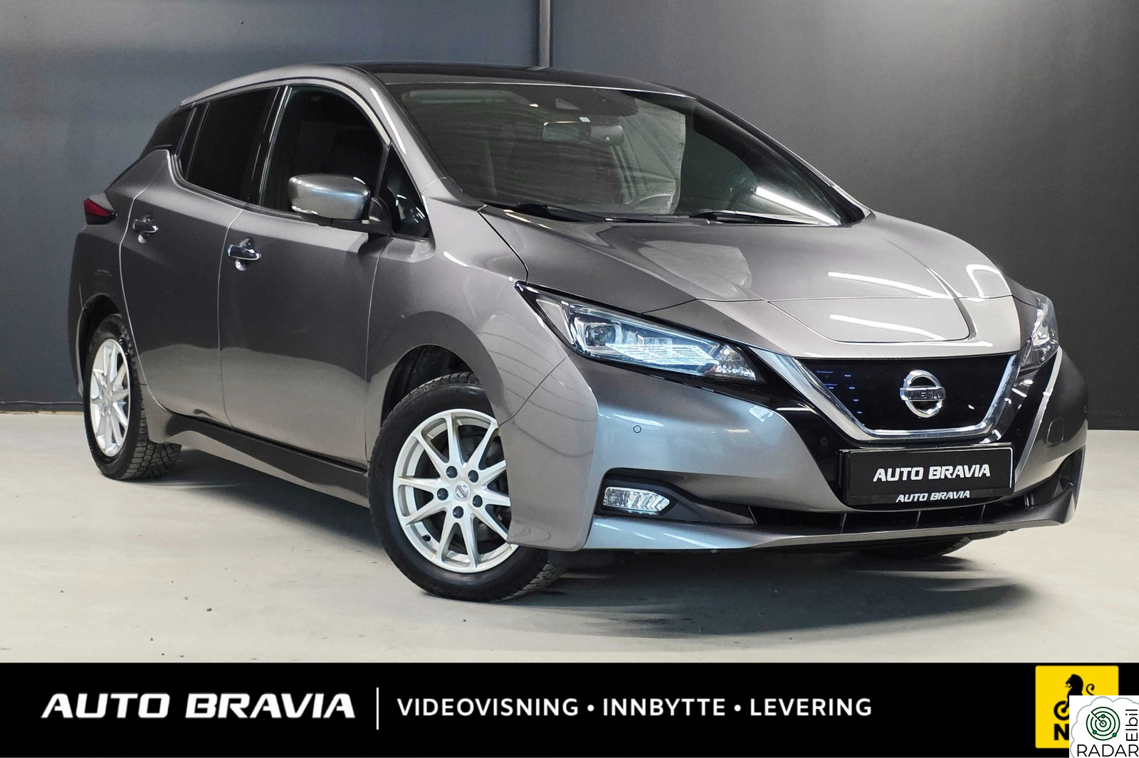 NISSAN LEAF 40kWh 40KWH/N-CONNECT/270KM/ACC/KAMERA/R.VARME/NAF TEST++++