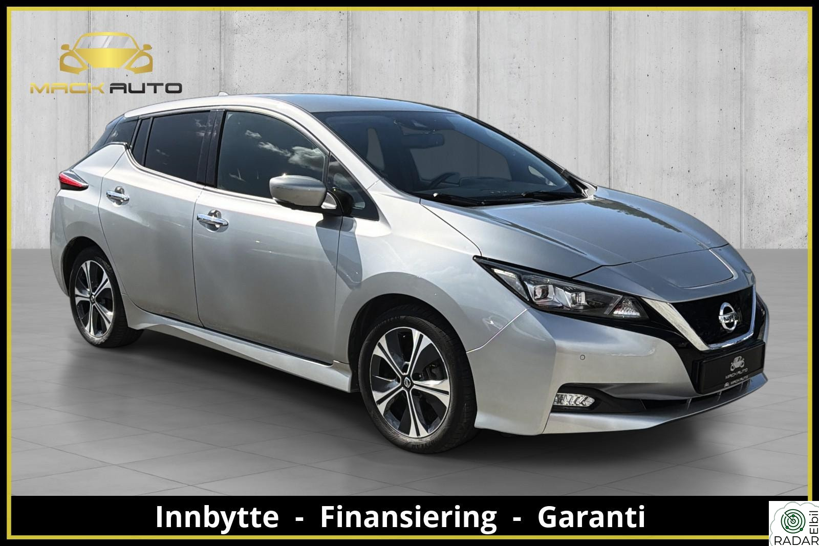 NISSAN LEAF 40kWh 270WLTP / 360KAM / KEYLESS / NAVI / RATT.V / VELHOLDT +