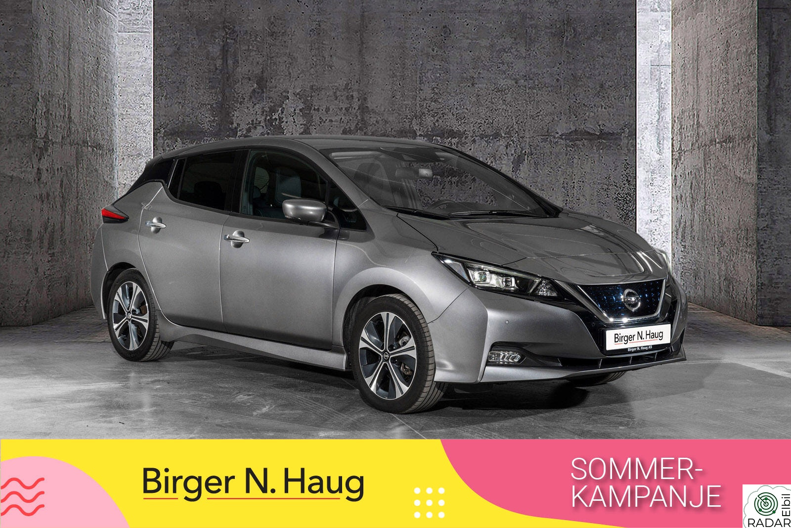 NISSAN LEAF 40kWh 40kWh N-Connecta 270KM REKKEVIDDE/RATTVARME/APPSTYRING