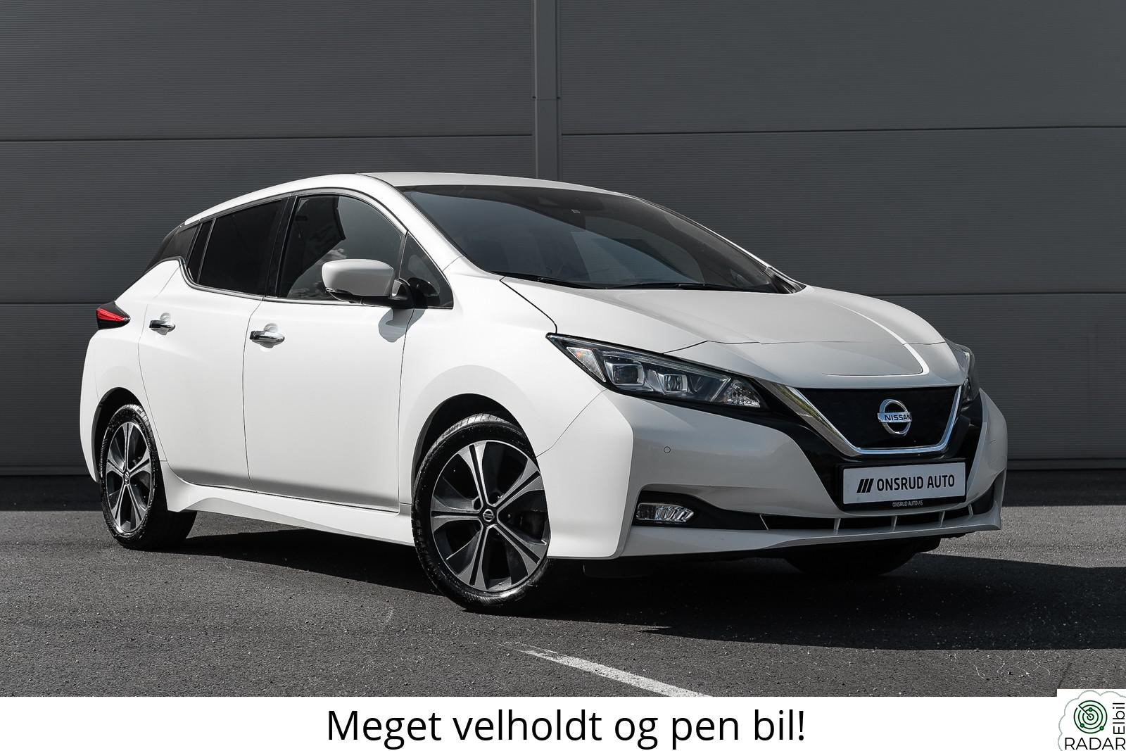 NISSAN LEAF 40kWh Tekna/Toppmoddelen med alt utstyr/ 1eier/Nybilgaranti++