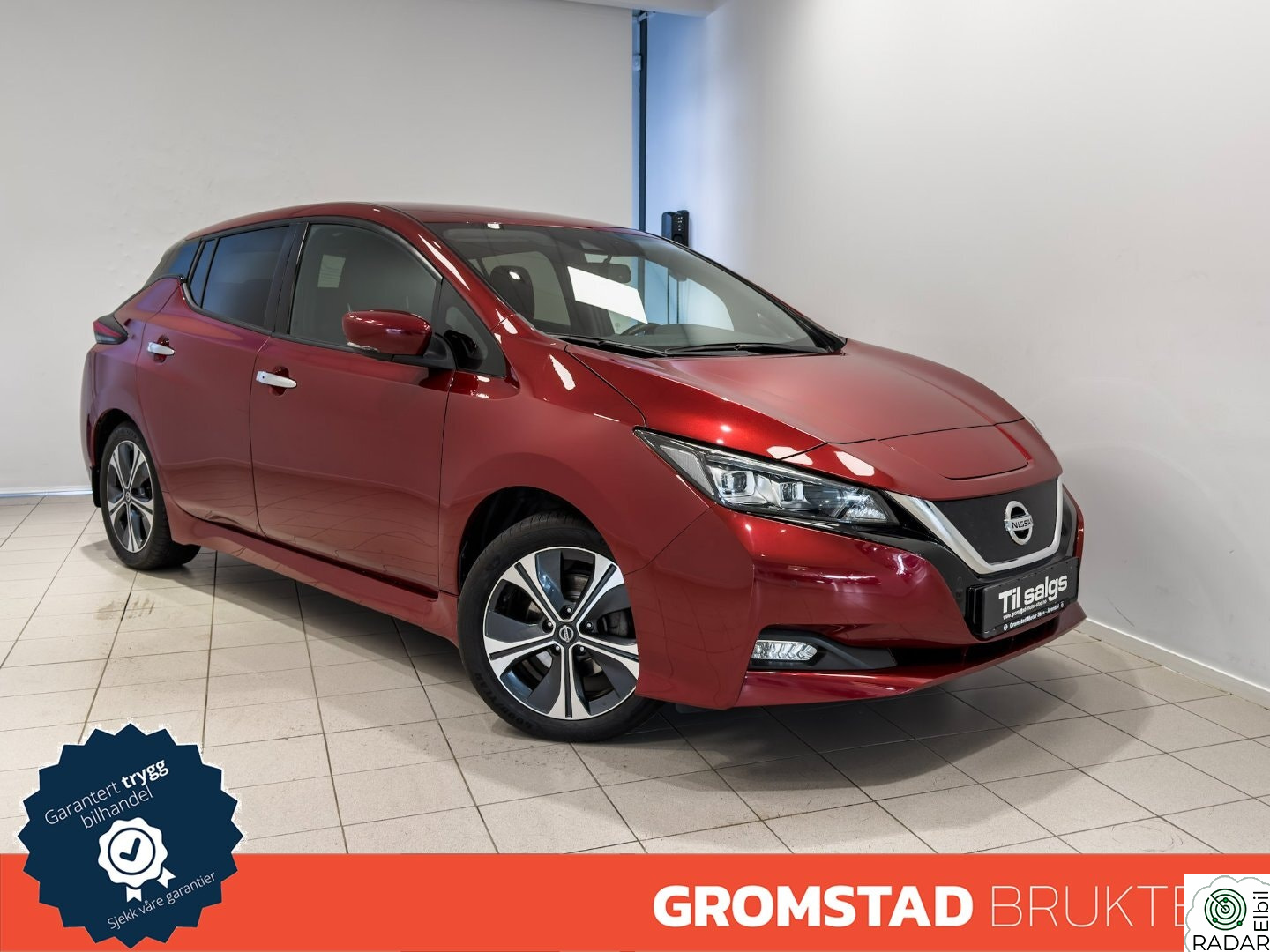 NISSAN LEAF 40kWh 40kWh N-Connecta Norsk/Adaptiv cruise/360.Rkam/Rattvarm