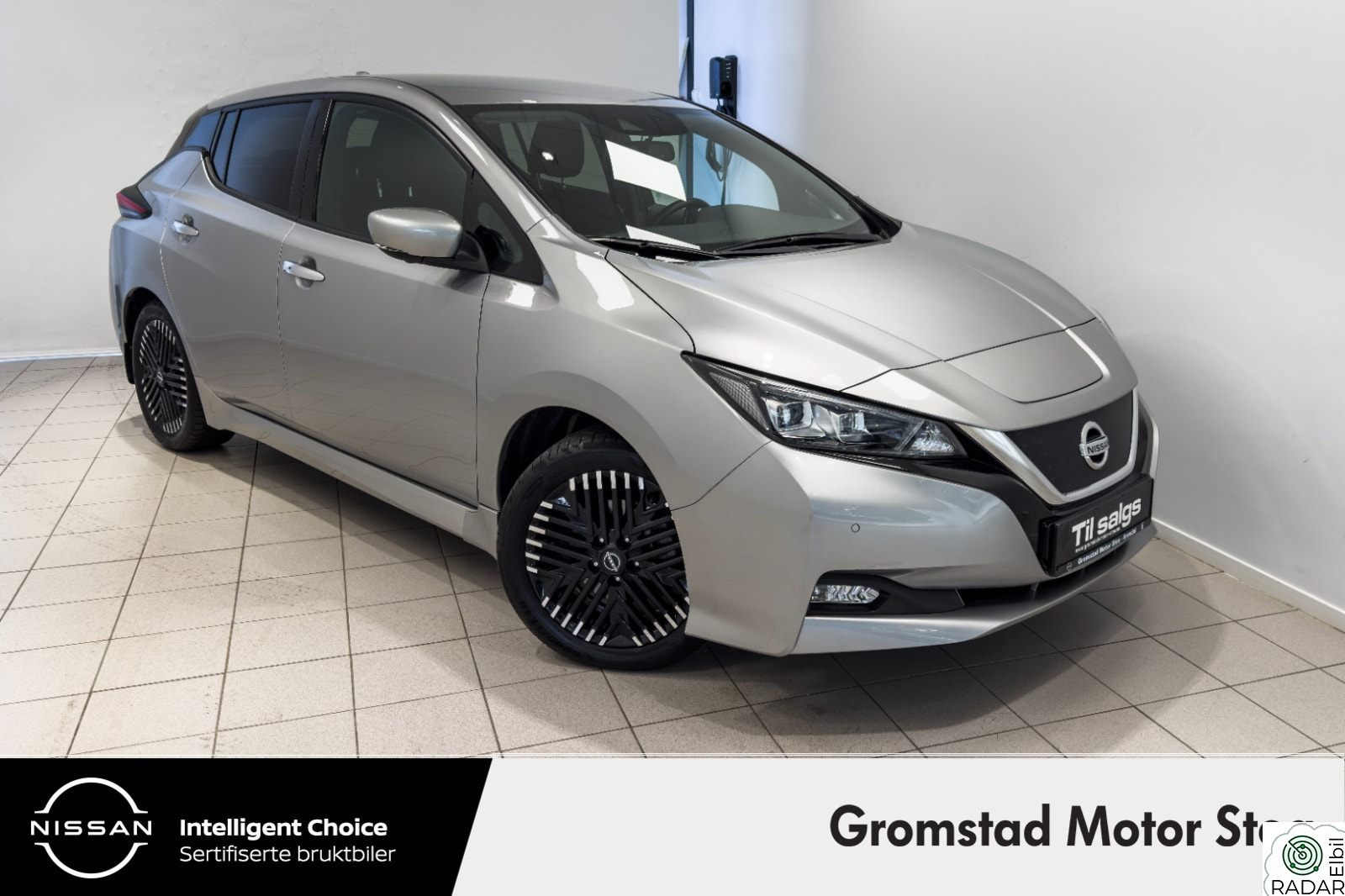 NISSAN LEAF 40kWh 40kWh N-Connecta Norsk/360.R.kam/Navi/Rattvarme/LED-lys