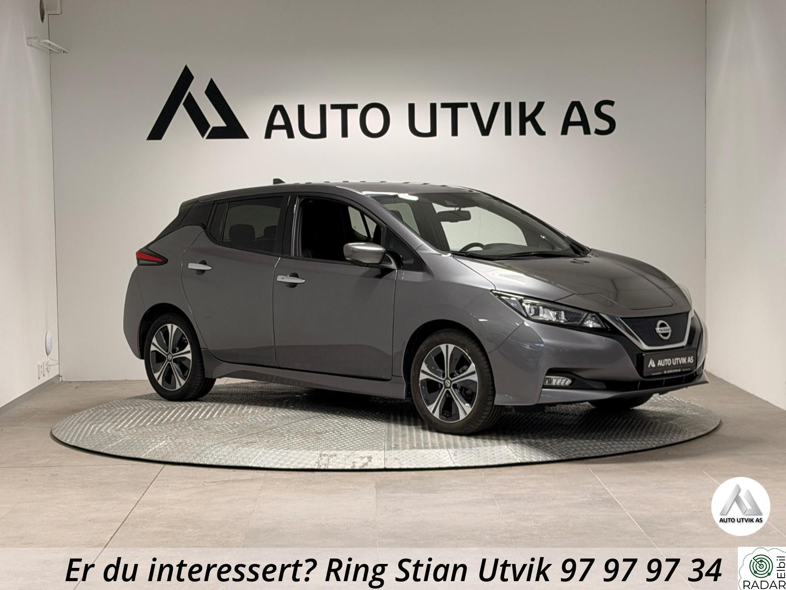NISSAN Leaf 40kWh 40kWh/270KM/NY SERVICE/NY EU/KEYLESS/ACC/RATTVARME/DAB