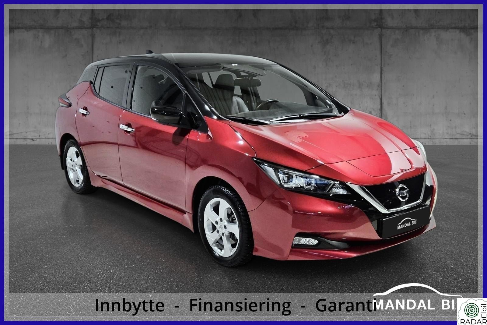 NISSAN LEAF 40kWh 40kWh Z.E / 360-Kamera / Ryggekamera / DAB+