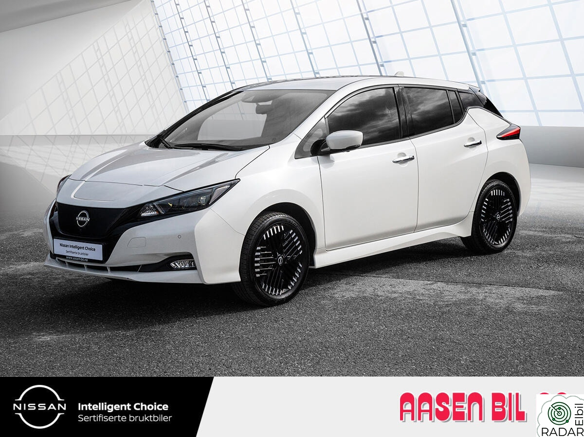 NISSAN LEAF 62kWh e+ 59kWh N-Connecta m/ny service - SJEKK KM!
