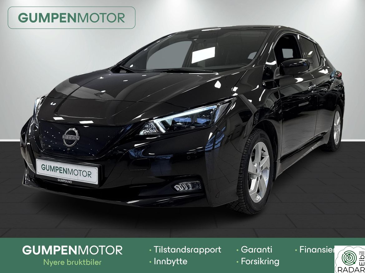 NISSAN LEAF 40kWh Nissan Leaf 39 kWh N‑Connecta – Velutstyrt bil