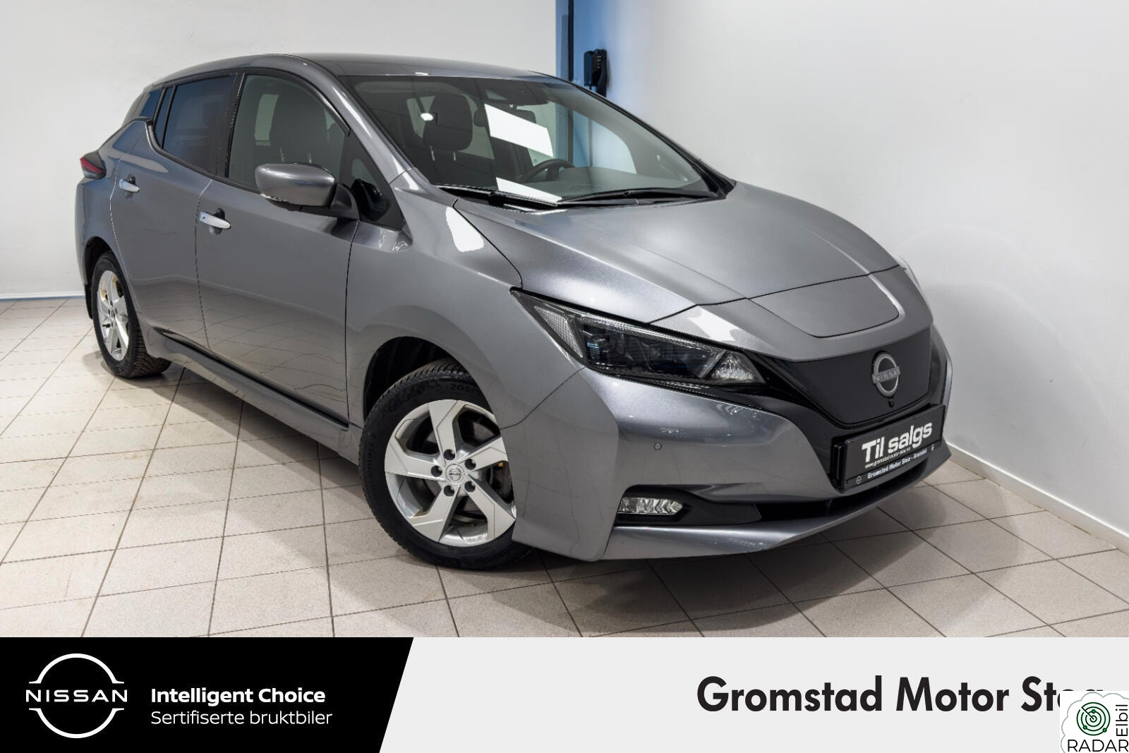 NISSAN LEAF 40kWh 39kWh N-Connecta Norsk/360.R.kam/Navi/Rattvarme/LED-lys