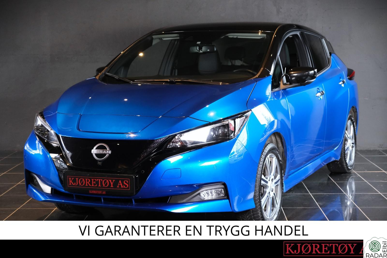 NISSAN LEAF 62kWh 62kWh N-Connecta 385km/App/Adaptiv/Garanti/Norsk