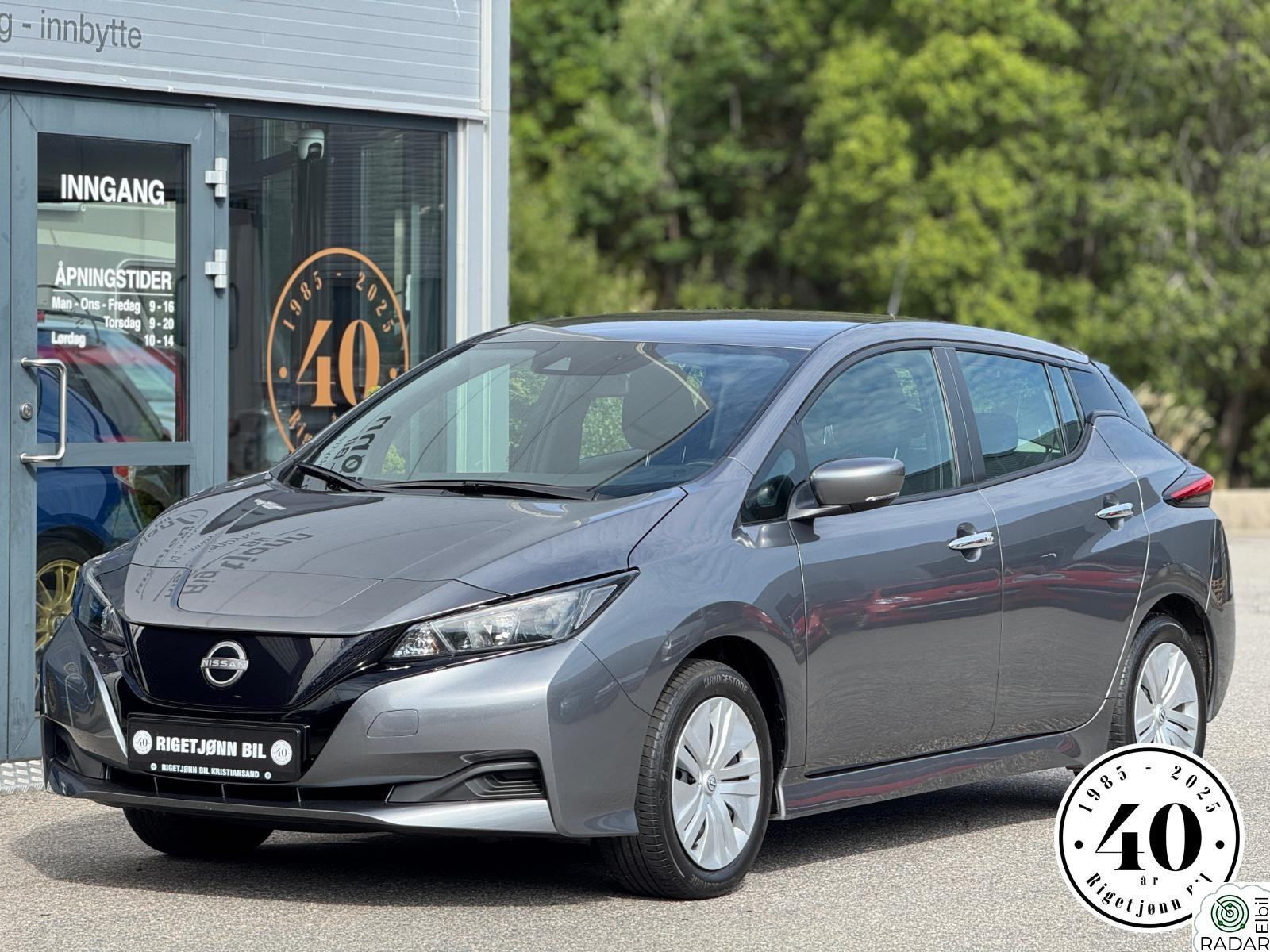 NISSAN LEAF 40kWh 40kWh Visia 285KM, Lav km, DAB, Bluetooth, Cruise