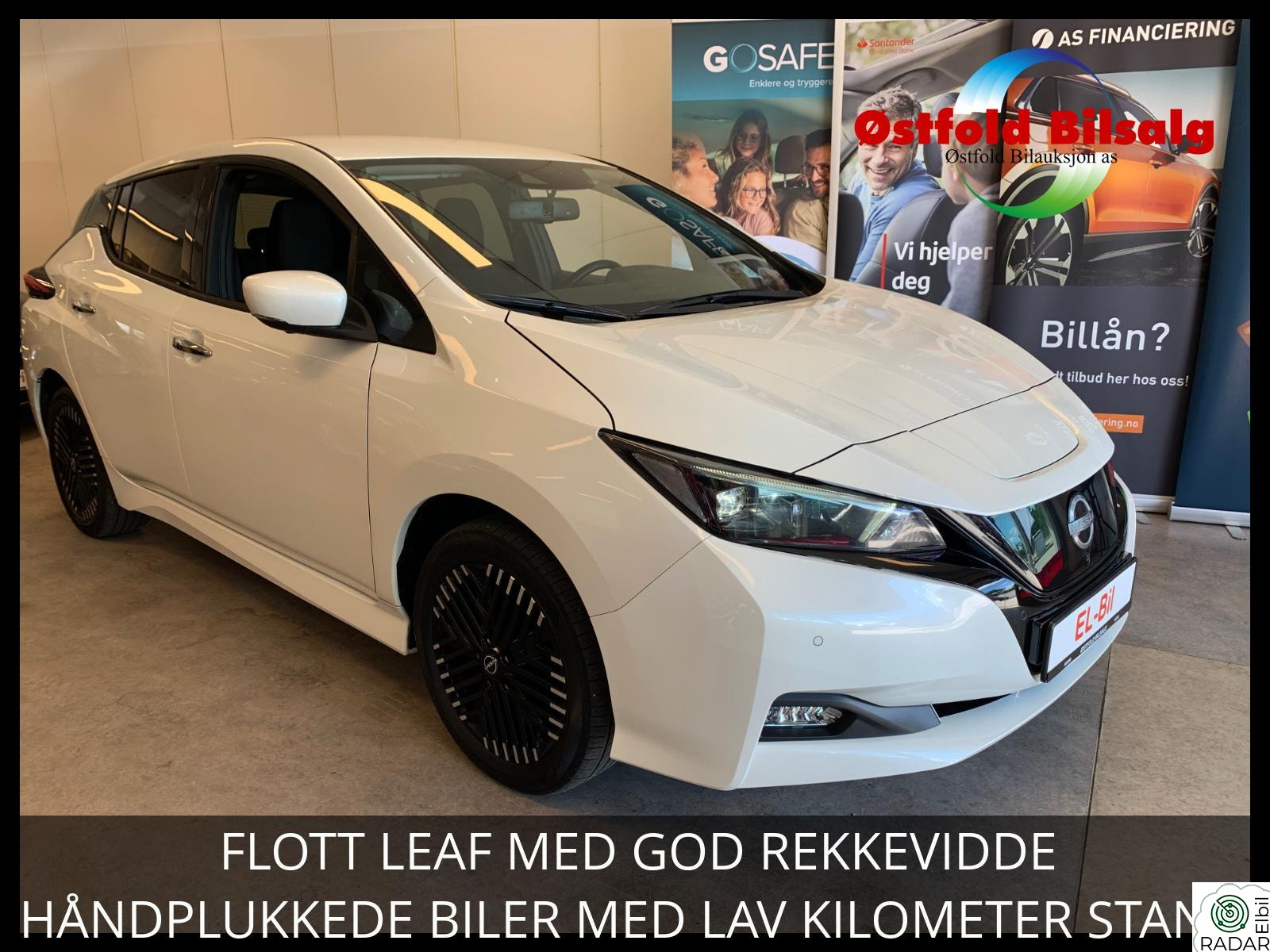 NISSAN LEAF 62kWh 62KWH/218HK/395KM-WLTP CONNECTA ACC 360 NAVI BLIS KEYL