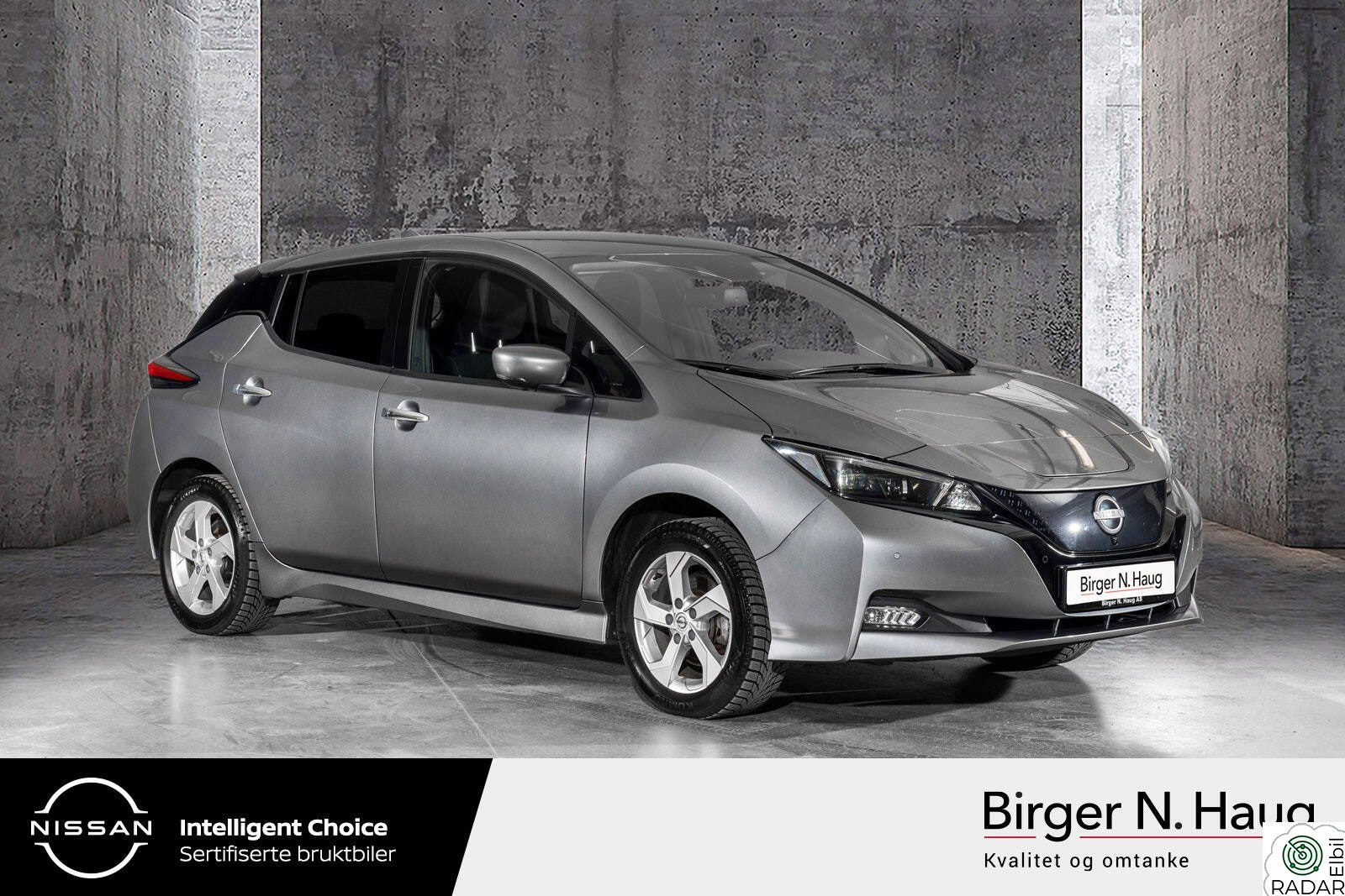 NISSAN Leaf 62kWh e+ 59kWh N-Connecta (K) GODT UTSTYRT - LEVERINGSKLAR
