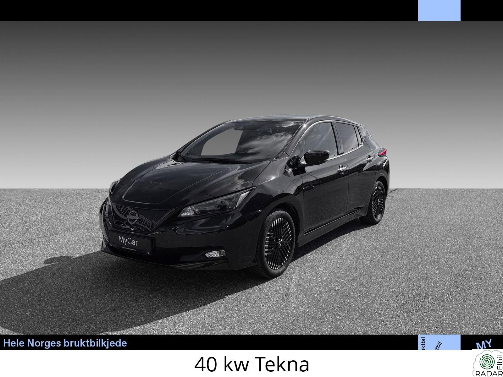 NISSAN Leaf 40kWh 40 kw Tekna | TOPPUTSTYRT! BOSE/360KAMERA/SKINN+++