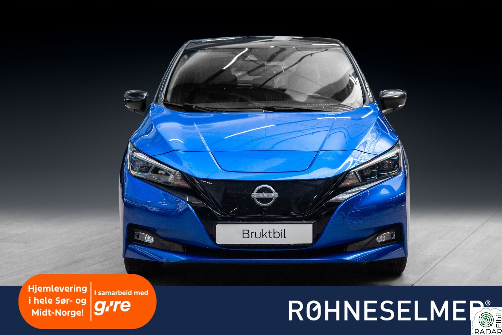 NISSAN LEAF 62kWh 62kwh N-Connect Norsk Varmepumpe App 360Kam App Forvarm